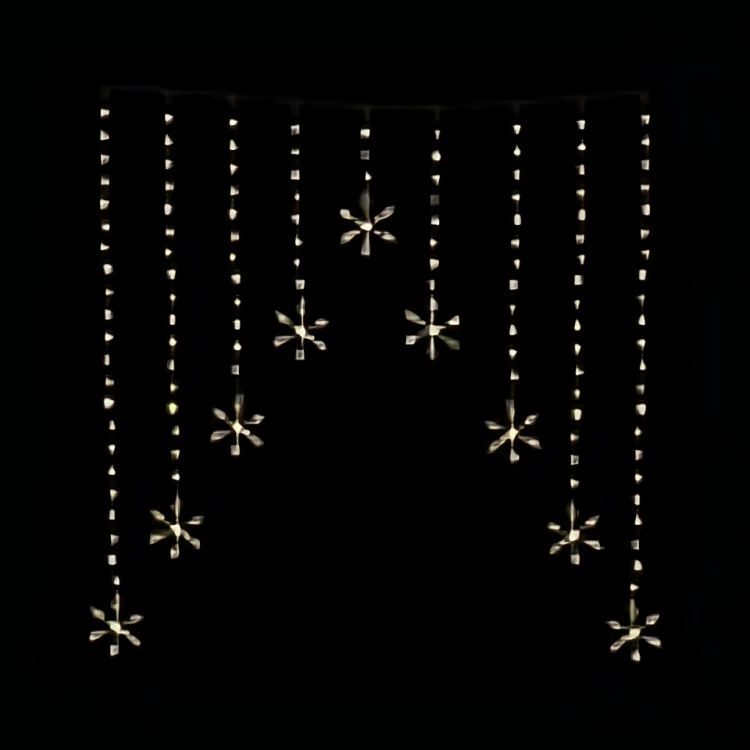 Curtain Fairy Lights – Warm White Glow