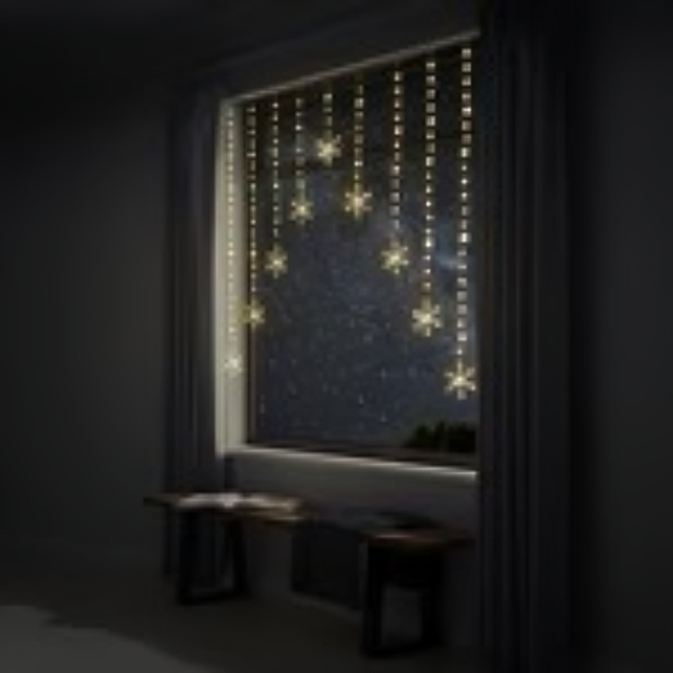 Curtain Fairy Lights – Warm White Glow